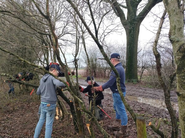 Ouder-kind workshop Maasheggenvlechten